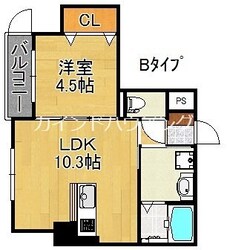 エイチ・ツーオー清水丘の物件間取画像